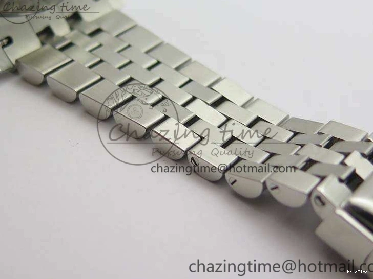 MiroTime 0701 DateJust Smooth Bezel SS Noob 1:1 Best Edition Gray Sticks Dial On Jubilee Bracelet A Packable 3505